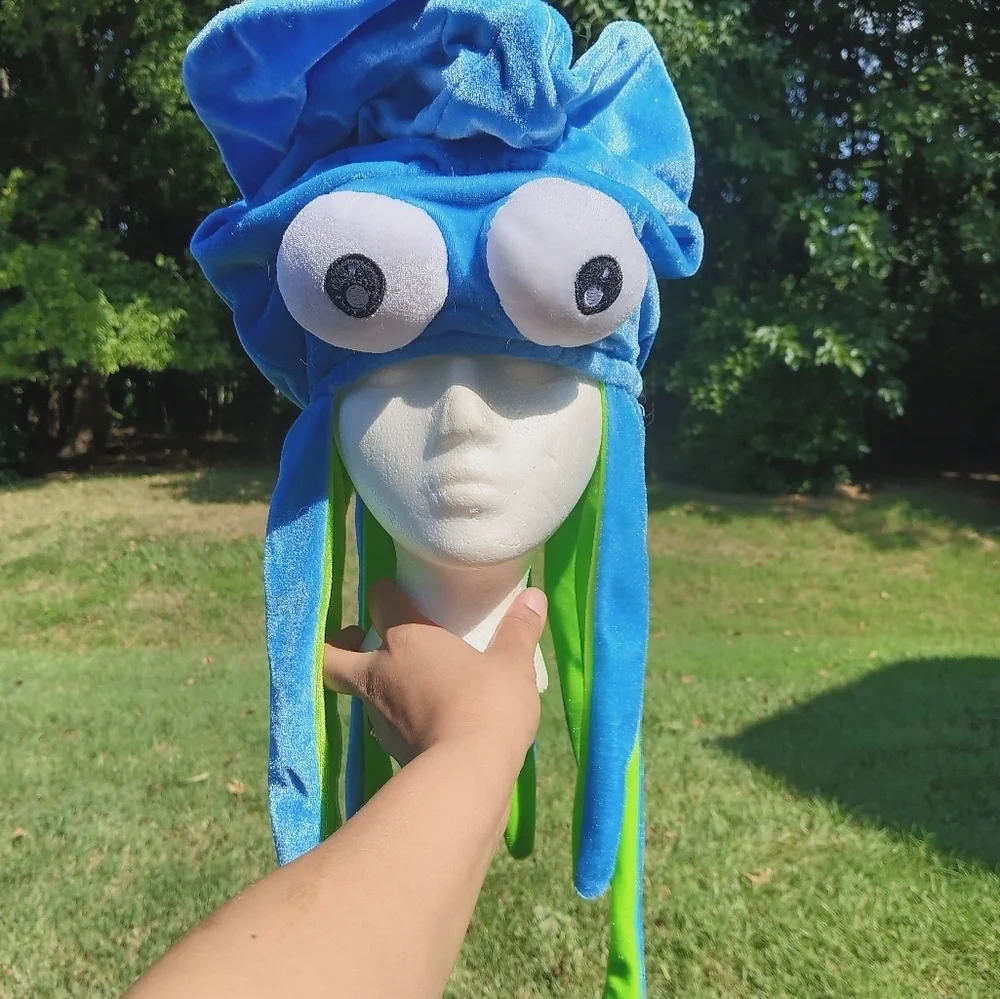 Funny Hat Lot Unisex Kids And Small Head Adults Goofy Squid Sonic